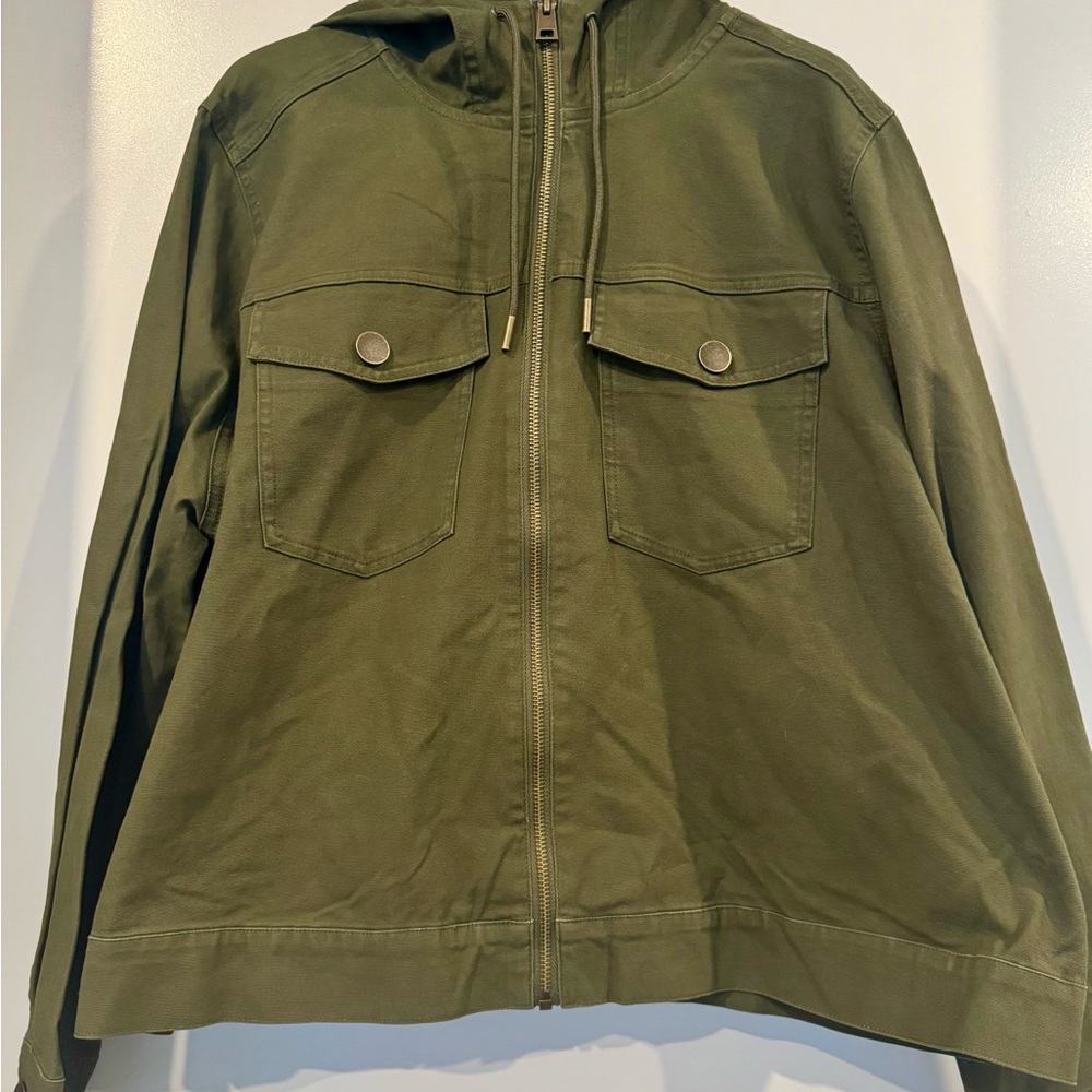 NWT Penningtons Olive Green Jacket Size 18